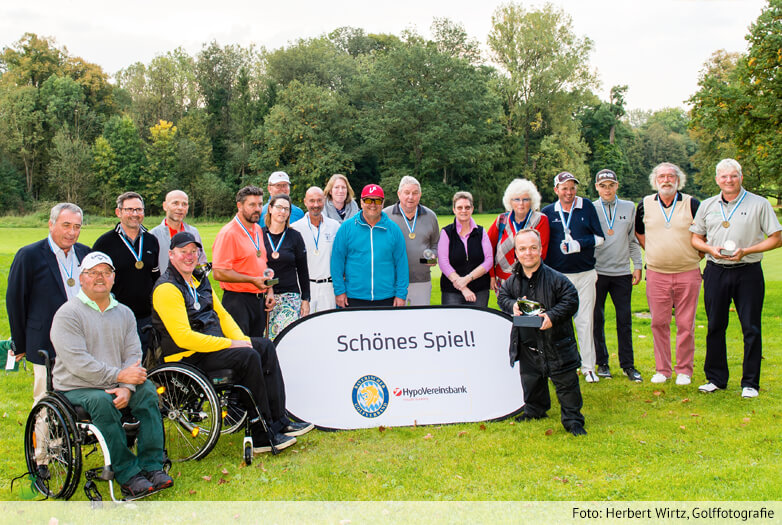 Great golf at the 4th HVB International Bavarian Championships of Golfers with Disabilities